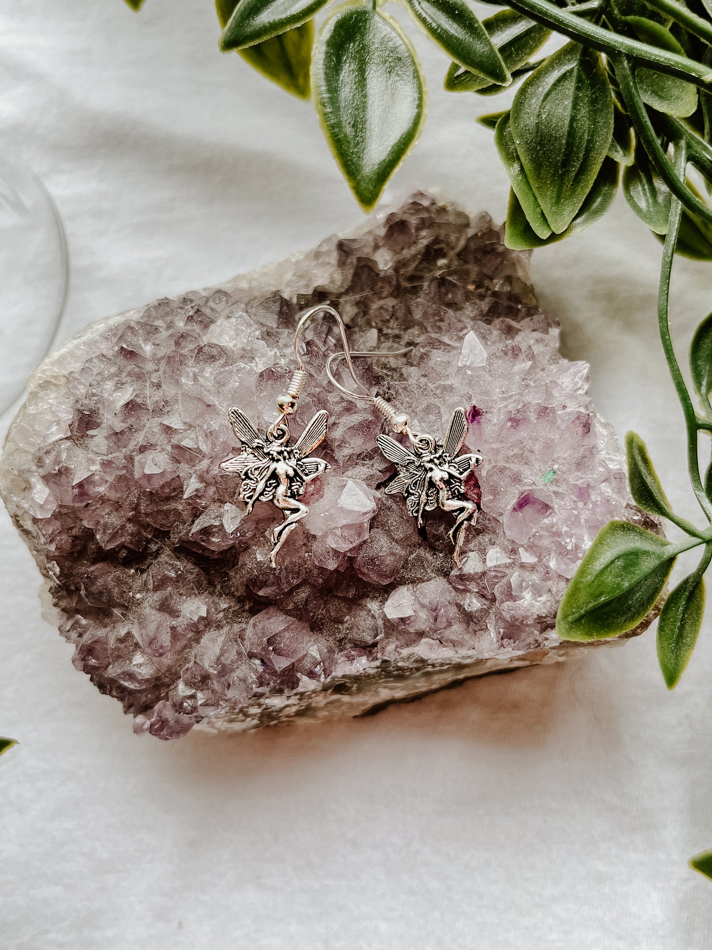 Silver Fairy Earrings